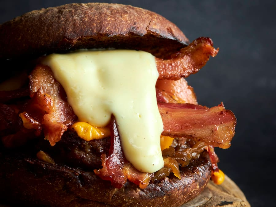 4 X Giusto Burguer Cheddar