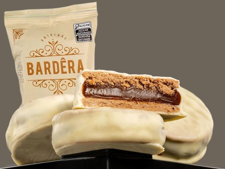 Alfajor Chocolate Branco Bardera