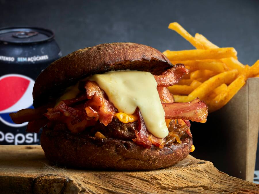 Combo Giusto Burguer 180 Grs