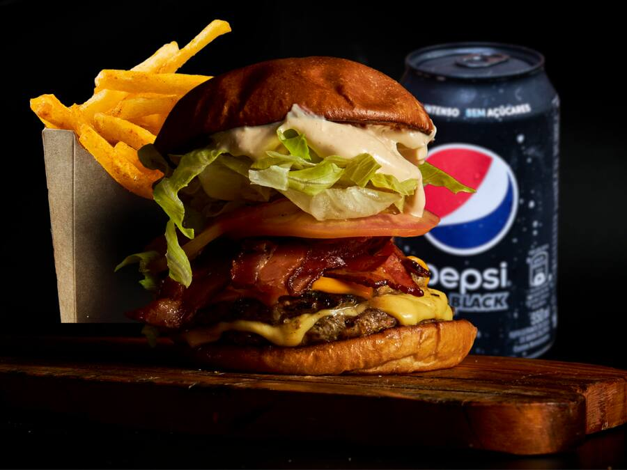 Combo Ogro Burguer 360 Grs