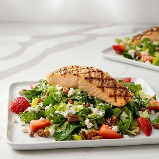 Strawberry Salmon Salad