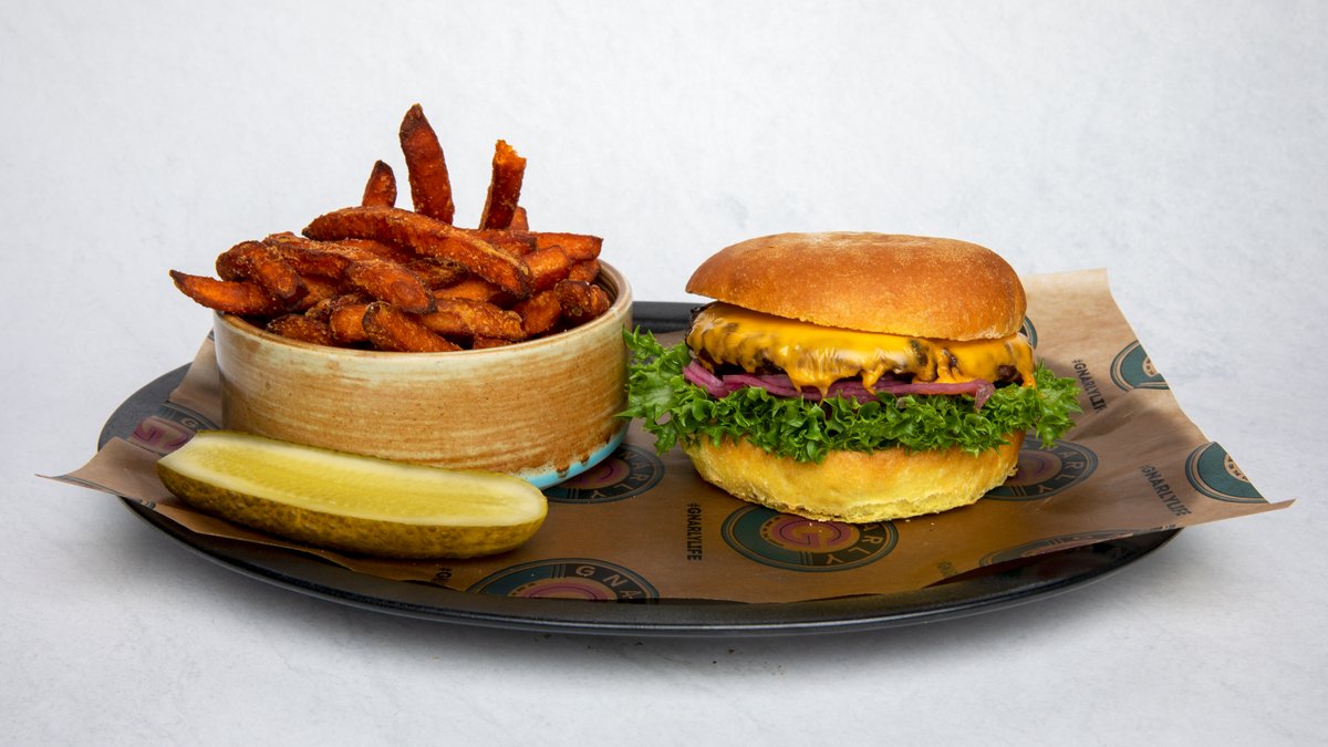 Gnarly Cheese Burger
