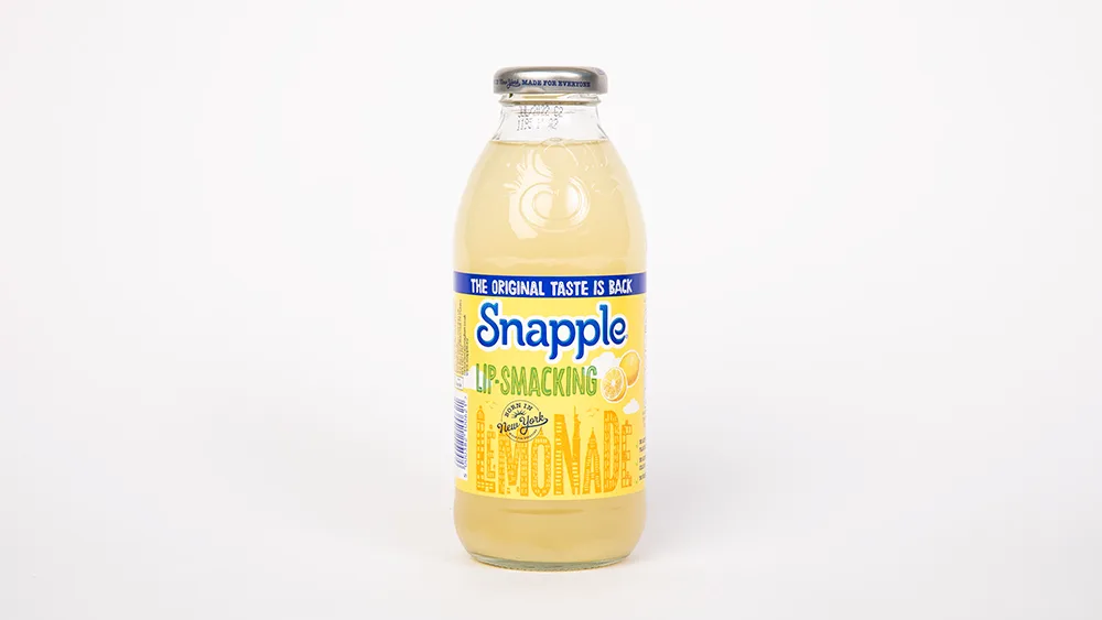 Snapple lemonade