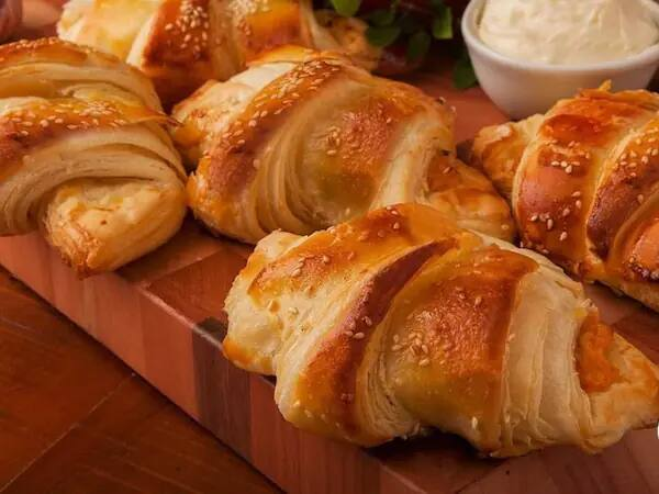 Croissant de Presunto e Queijo