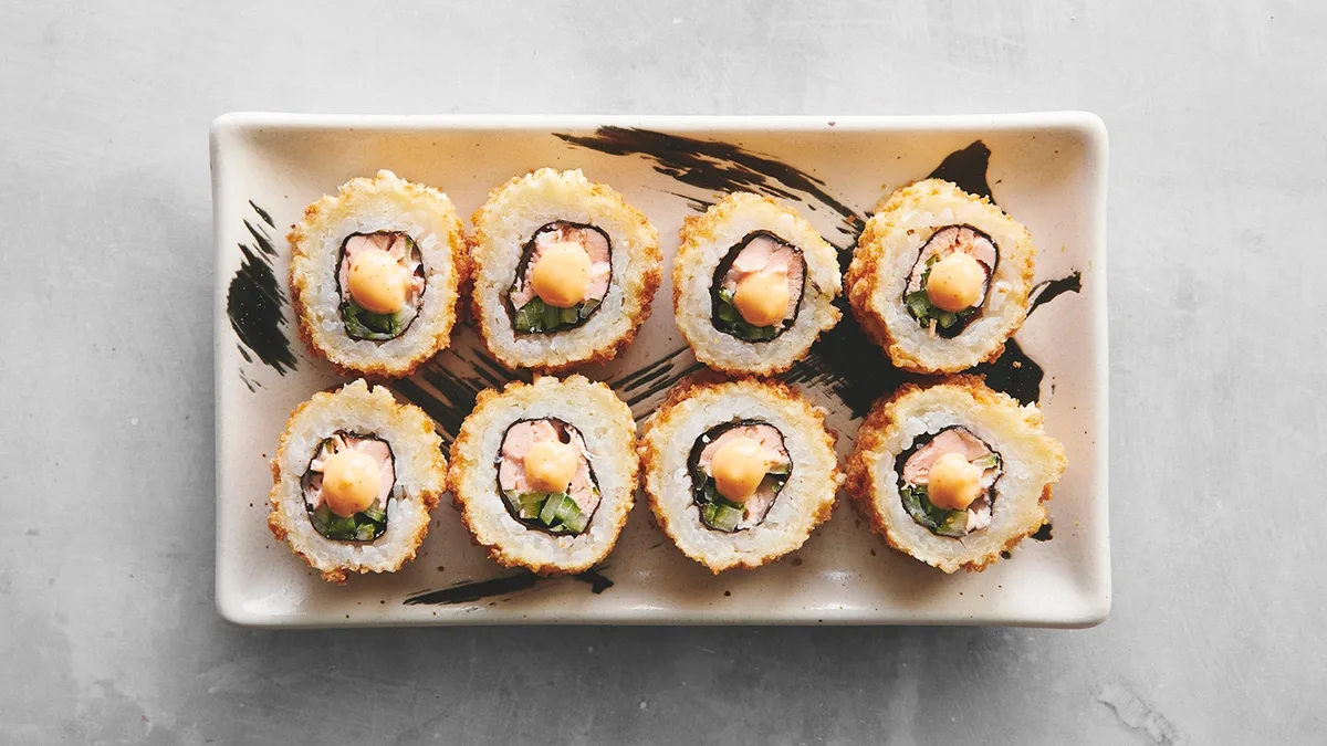 Uramaki Crispy Laks