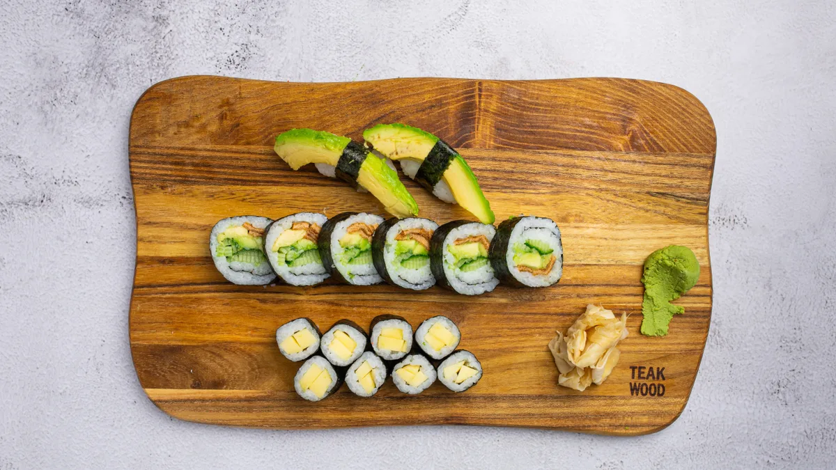 Vegetar menu (16 stk)
