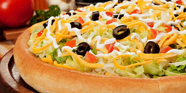 Gluten-Free Super Taco Pizza