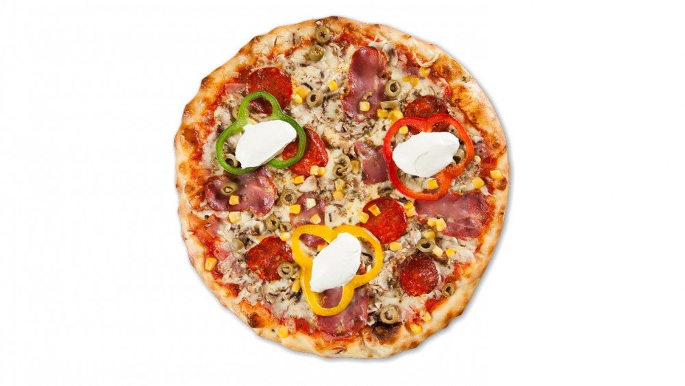 Vukova pizza 40 cm