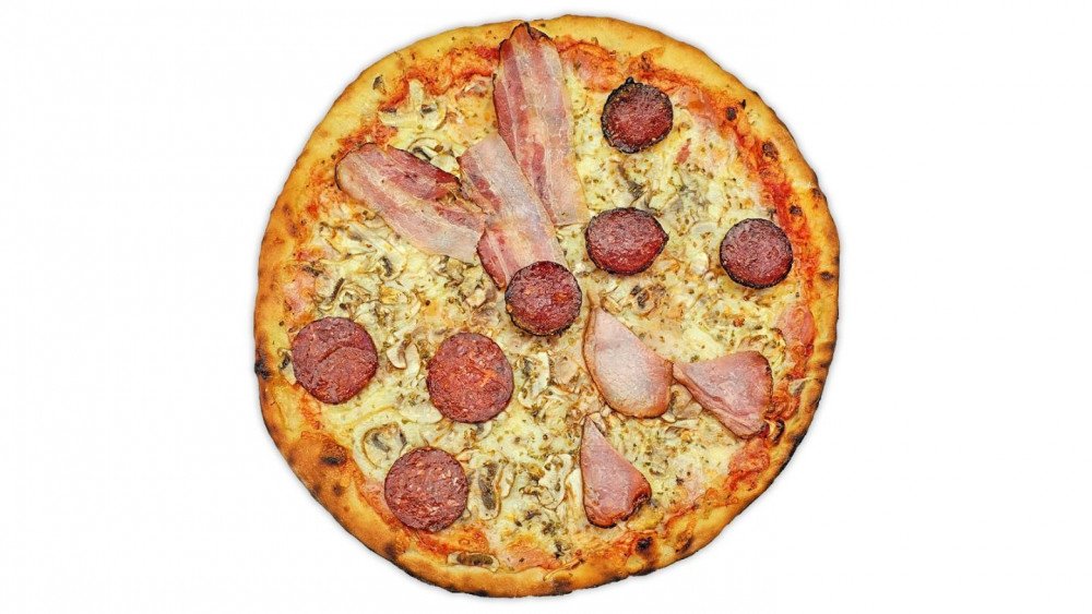 Zlatiborski miks pizza 24 cm (4 vrste sira)