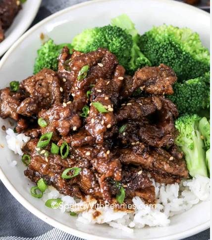 15. Mongolian Beef (Lunch) )