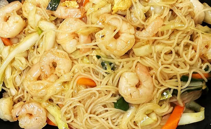 58.Shrimp Chow Mei Fun-虾炒米粉