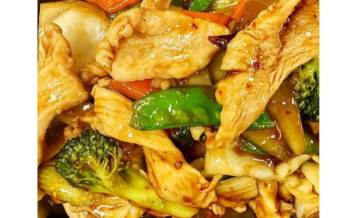 84.Chicken w.Garlic Sauce-鱼香鸡