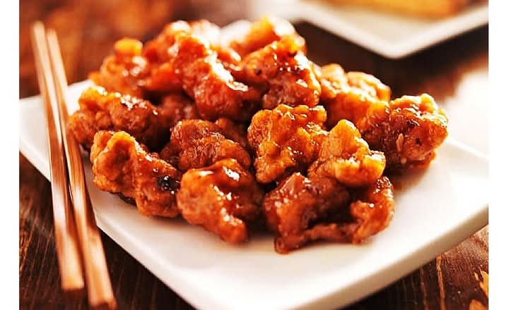 H10.Chicken w.Orange Flavor-H10.陈皮鸡