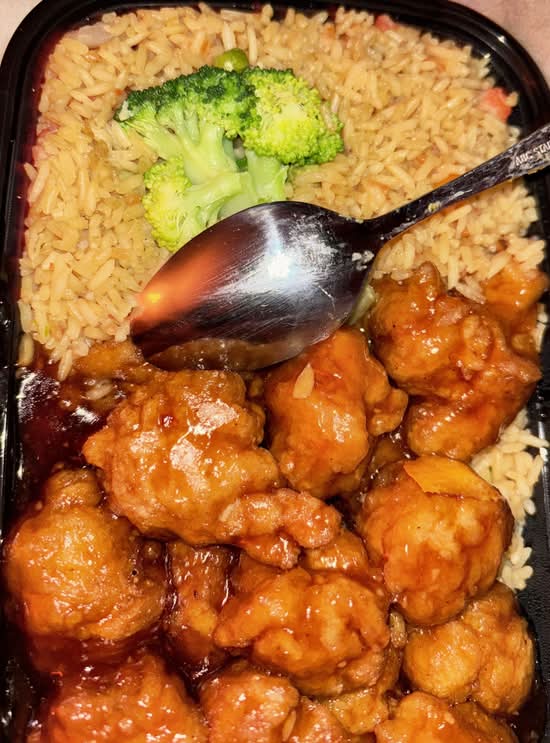 Orange Chicken Combo