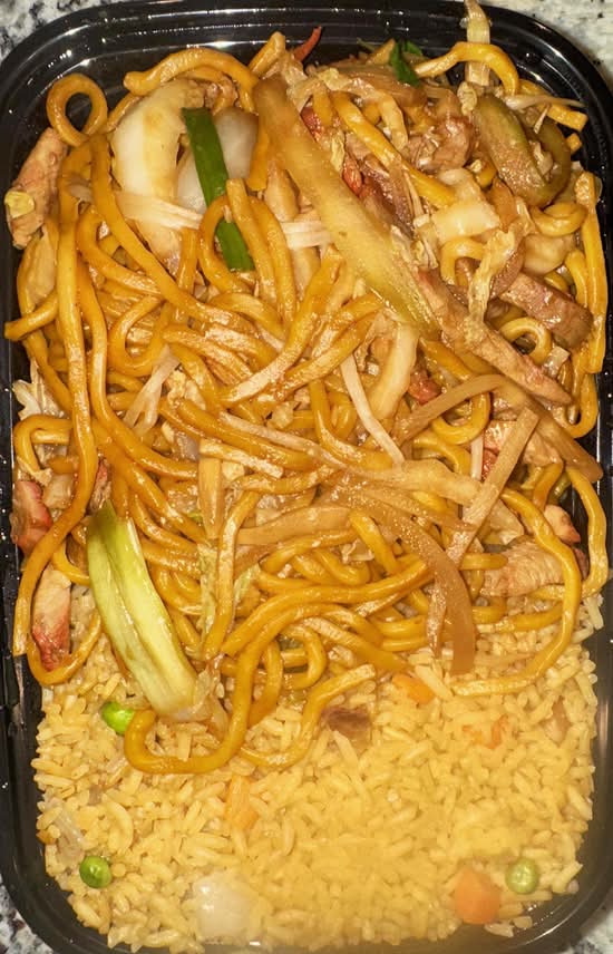 Roast Pork Lo Mein Combo