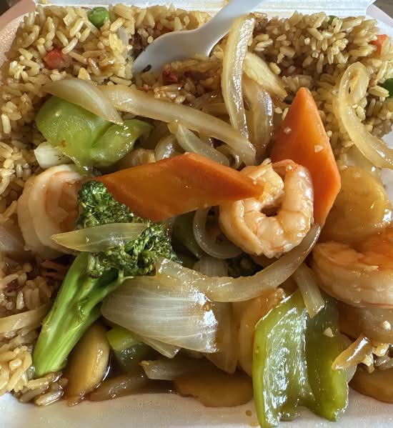 Shrimp with Garlic Sauce