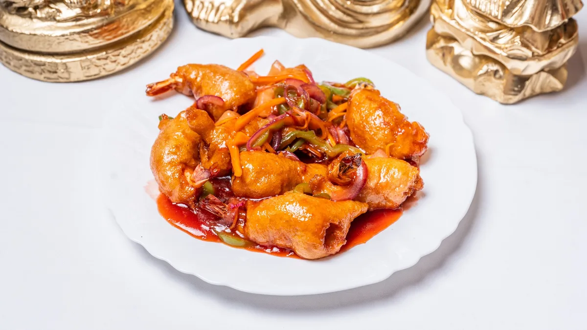 Sweet and Sour Shrimps