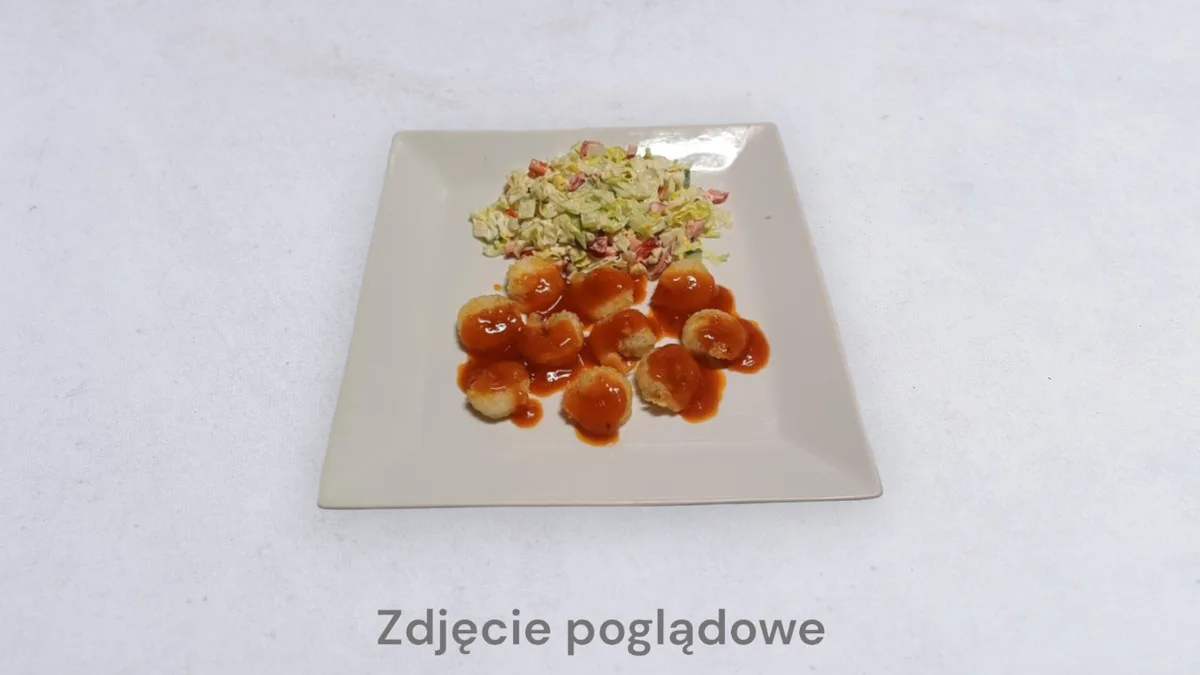 Danie z owocami morza