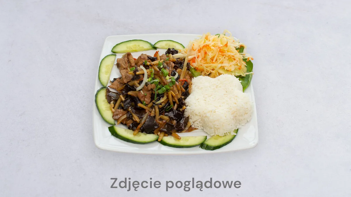 Danie z wołowiną