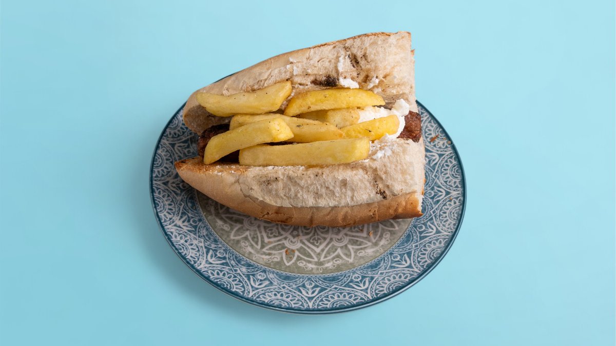 Doner me Qofte and Patate
