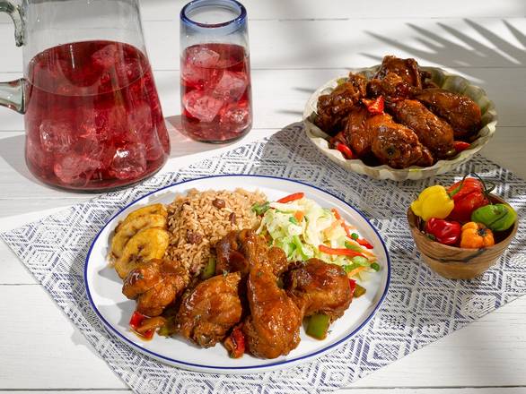 Small Brown Stewed Chicken