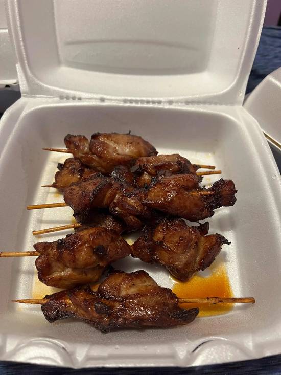 4. 烤雞串 / Grilled Chicken on Stick (6)