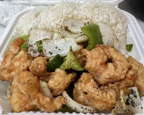 Salt and Pepper Shrimp(Lunch)