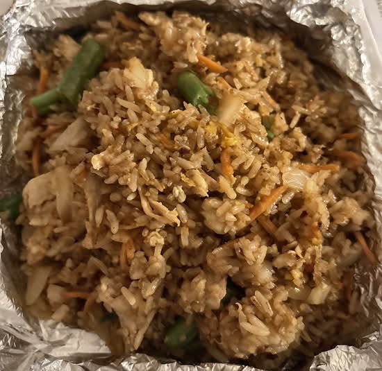 Golden Spicy Fried Rice