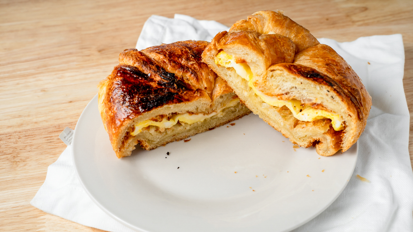 #12- Egg and Cheese Croissant