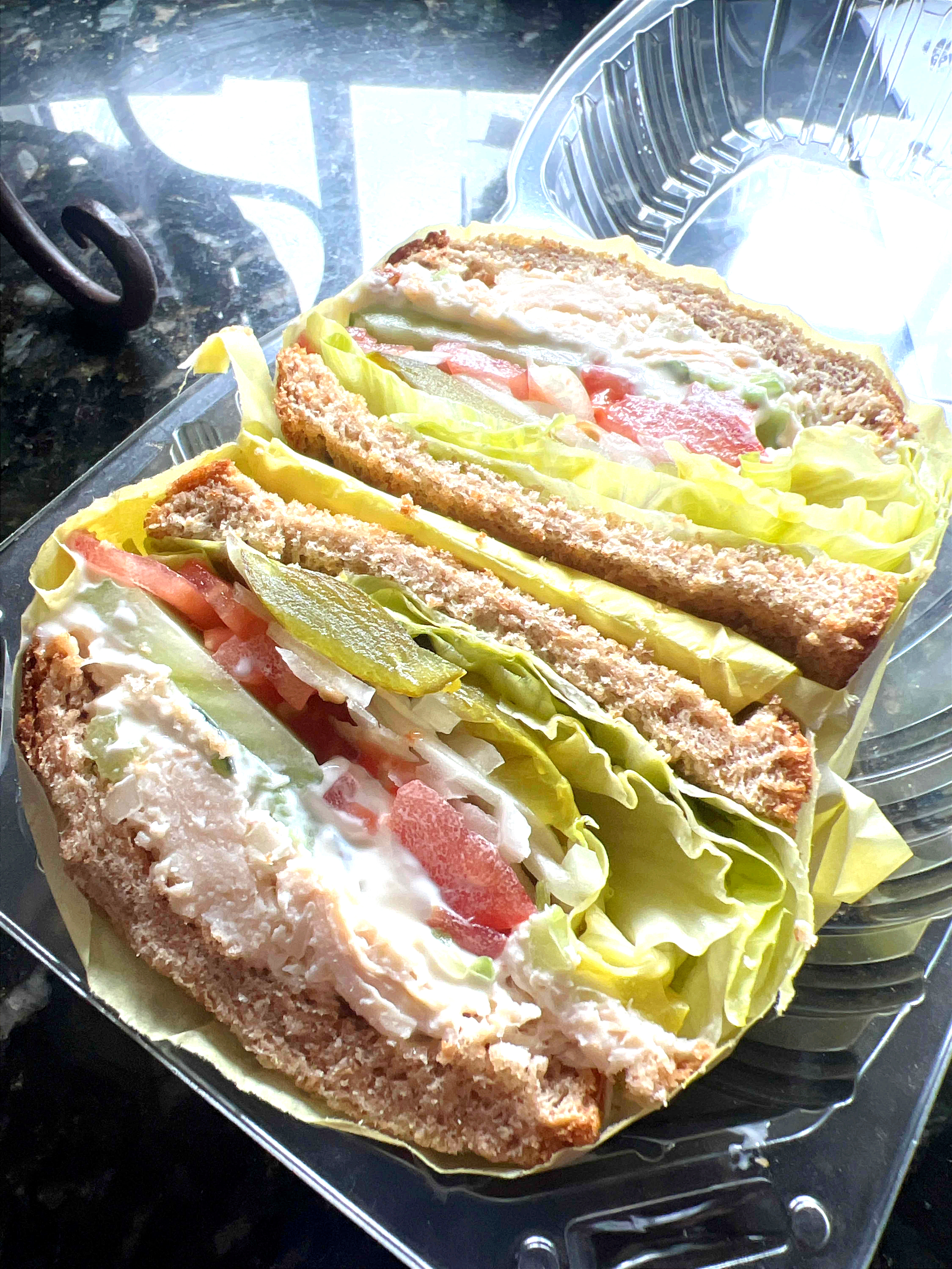 #14-Chicken Salad Toasted Sandwich