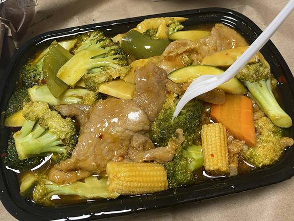 Pork (Large) with Garlic Sauce