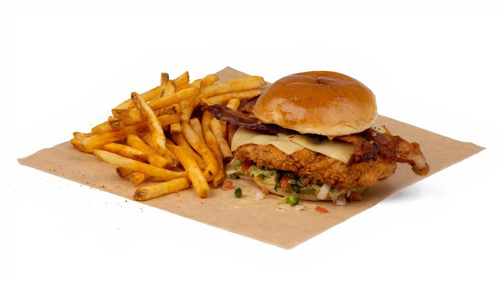 Fried Chicken Ranch Sandwich