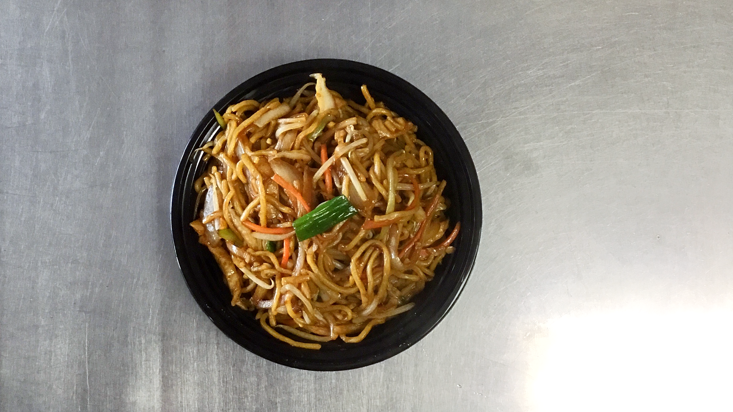Chicken lo mein