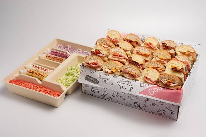 Large Classic Sub Catering Box