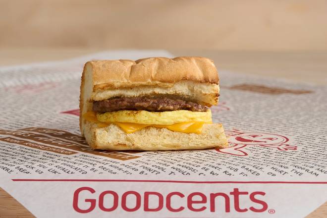 Sausage Egg and Cheese Breakfast Sub