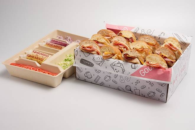 Small Classic Sub Catering Box