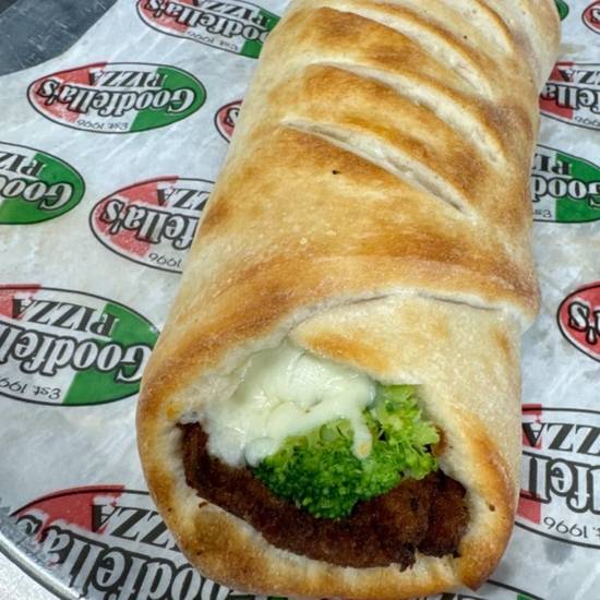 Eggplant and Broccoli Stuffed Roll