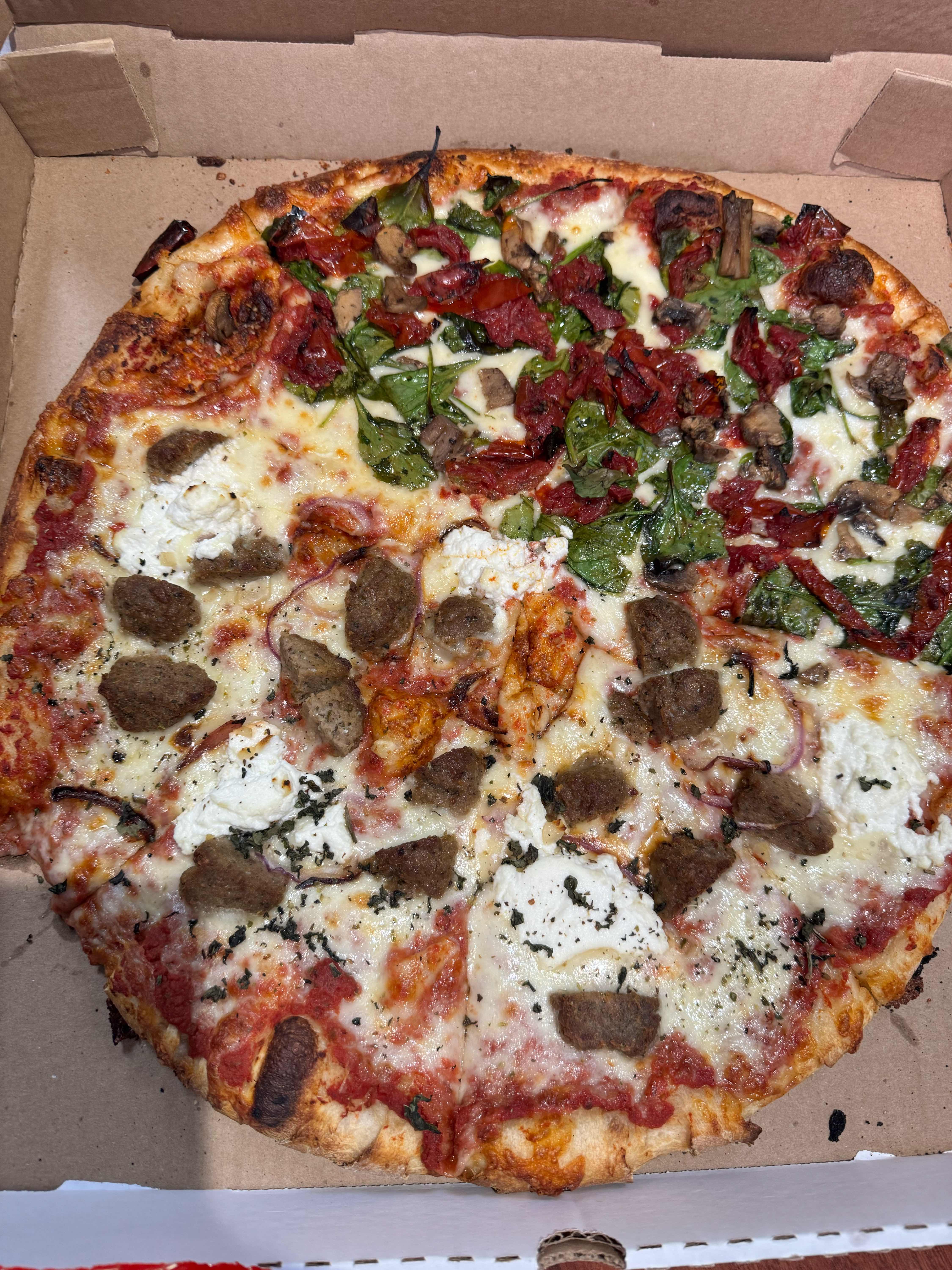 16" Half and Half Pie - D2D