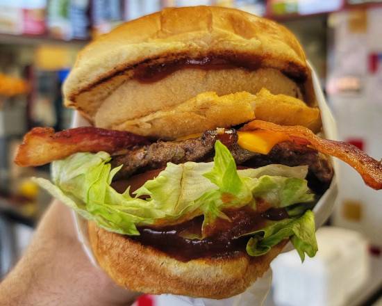 1/3 lb Western Bacon Cheeseburger
