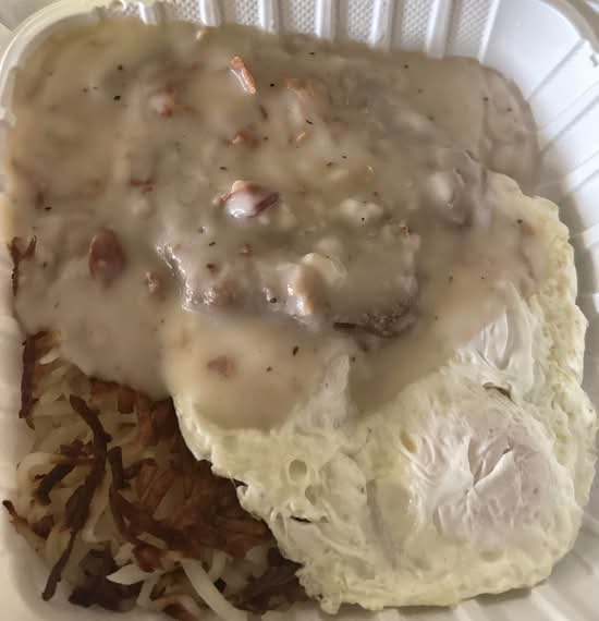 Chicken Fried Steak and Eggs