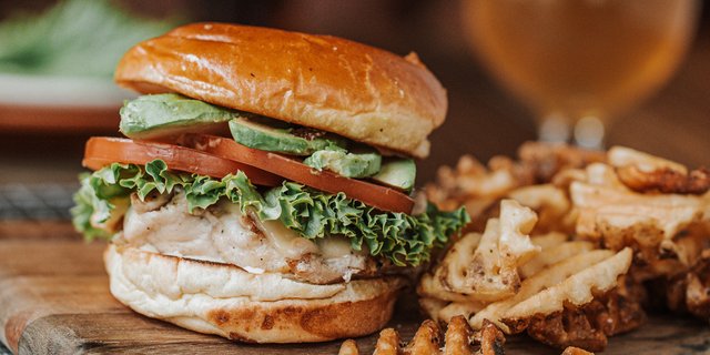 Avocado Grilled Chicken Sandwich