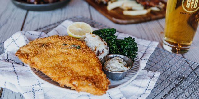 Crispy Chicken Schnitzel