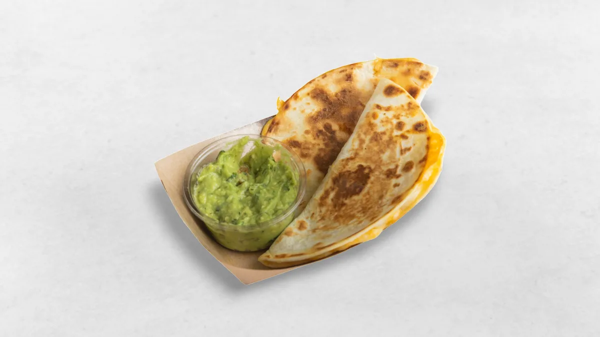 Vegane Käsadillas mit Guacamole