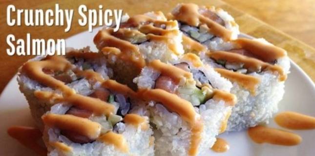 Crunchy Spicy Salmon Roll