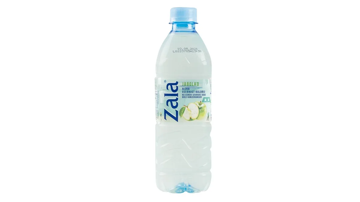 Zala voda z okusom jabolka 0.5 l