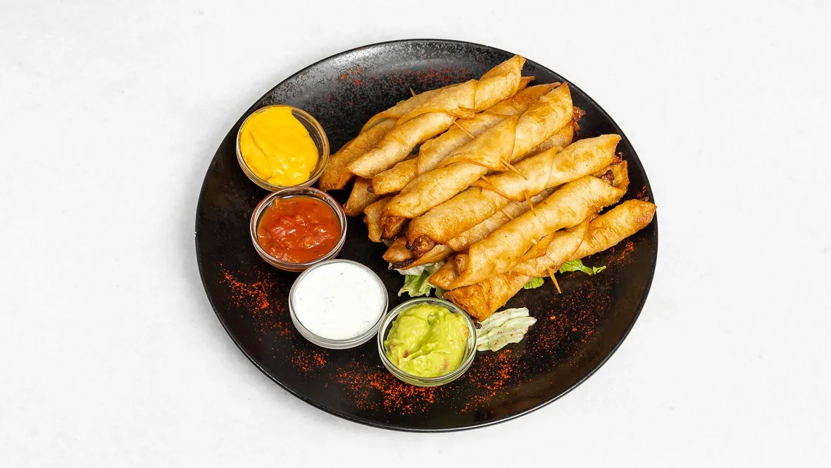 Taquitos con pollo