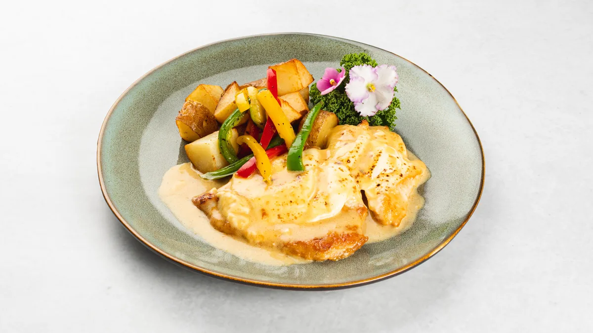 Chicken fillet and potatoes