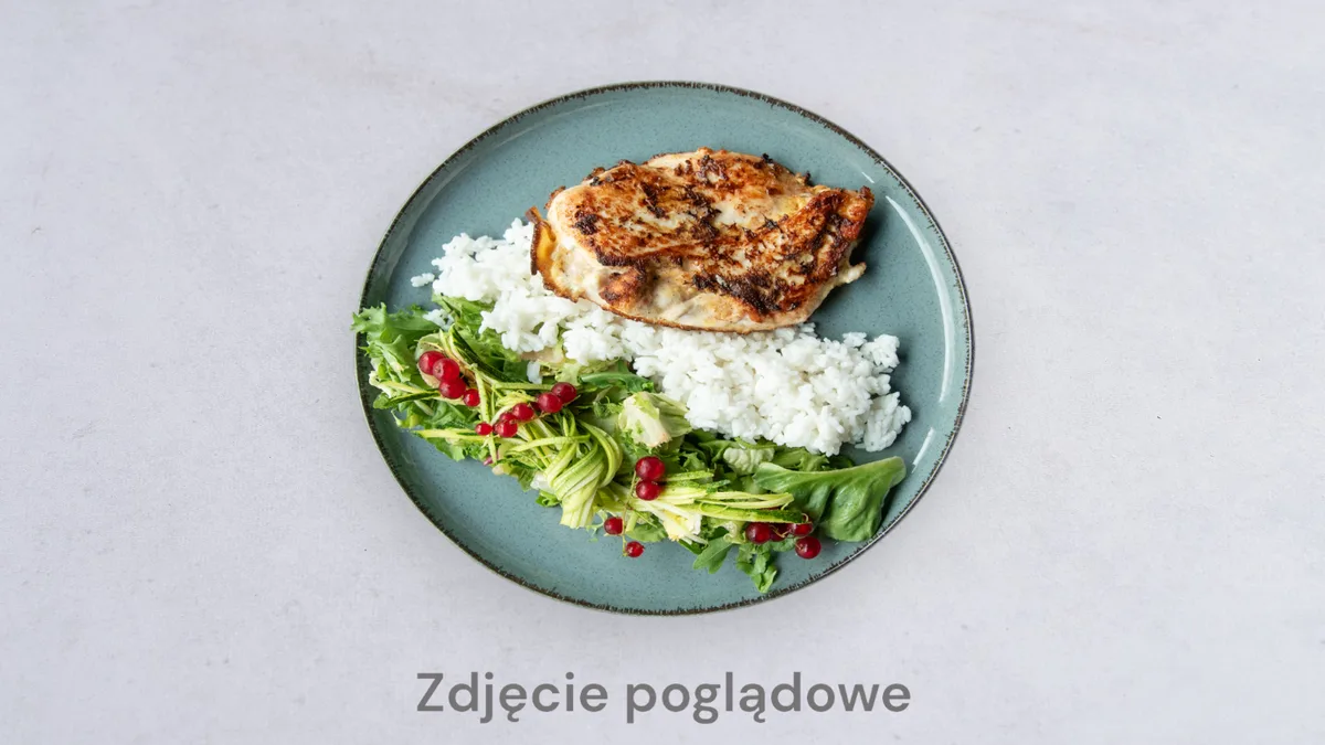 Grillowana pierś z kurczaka z pieczarkami