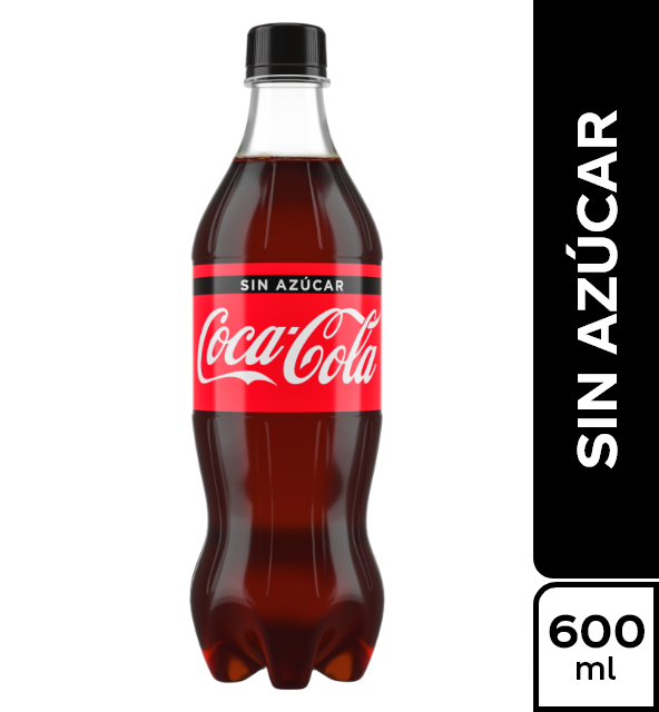 Coca Cola sin Azúcar 600 ml