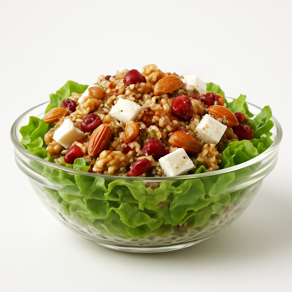 Ensalada Quínoa con frutos secos